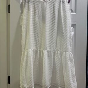 Elegant White Women's dress